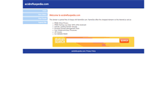 Desktop Screenshot of acidrefluxpedia.com